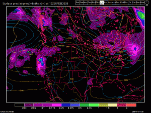 Lake Tahoe Weather Map