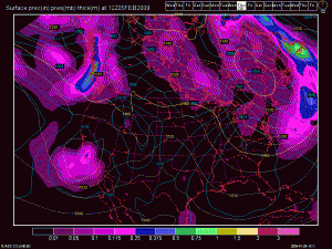 Lake Tahoe Weather Map