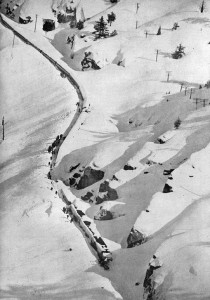 Winter 1952-Big Snow Stops Train
