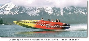 Lake Tahoe Speedboat Cruise - Tahoe Thunder Action Watersports
