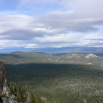 Lake Tahoe Basin view - Echo Lakes Hiking Trails